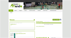 Desktop Screenshot of mendo.be